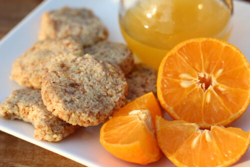 Sour Orange Cookies Raw Vegan Plant Based Dessert